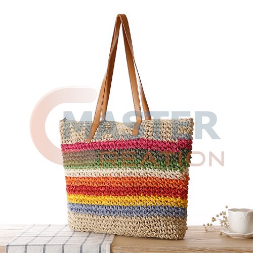 Color Stripes Handbag