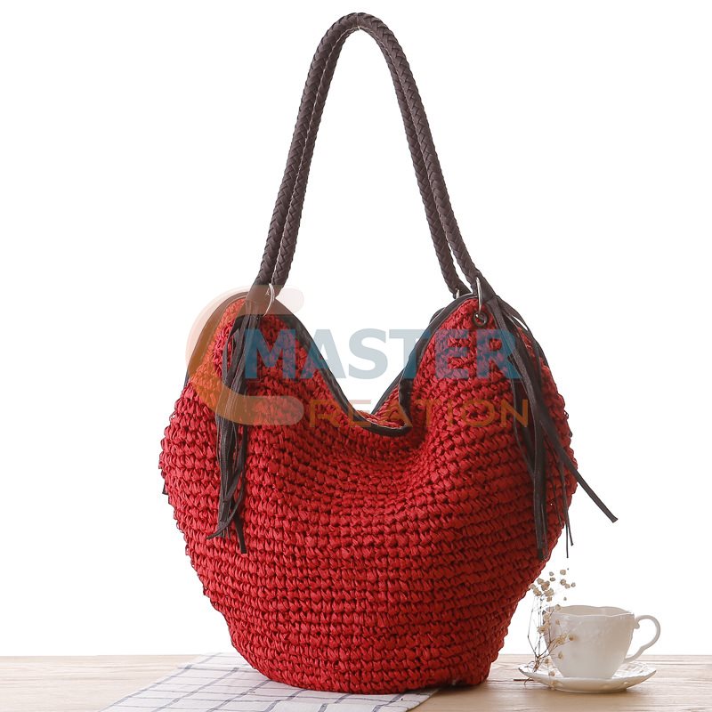 Braided Straw Bag