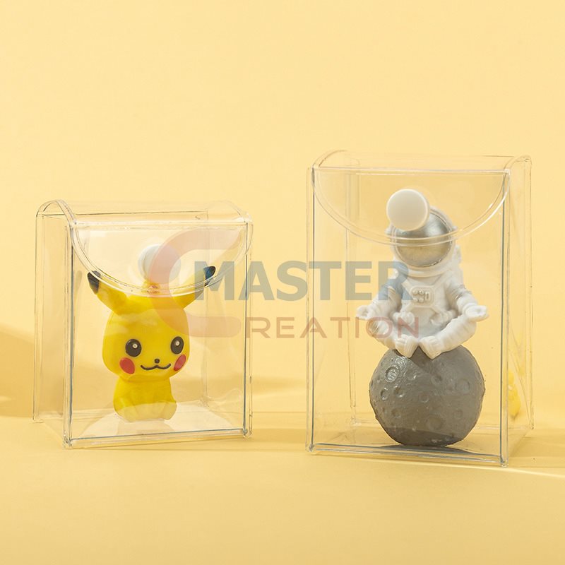 Mini PVC Holder Clear Box Bag Flap PVC Bag Master Creation