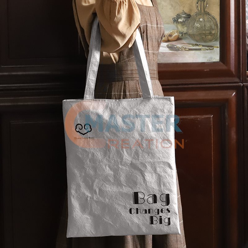 Silver Dupont Bag