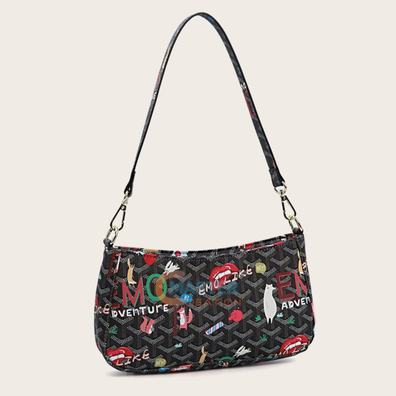 Geometric Shoulder Bag