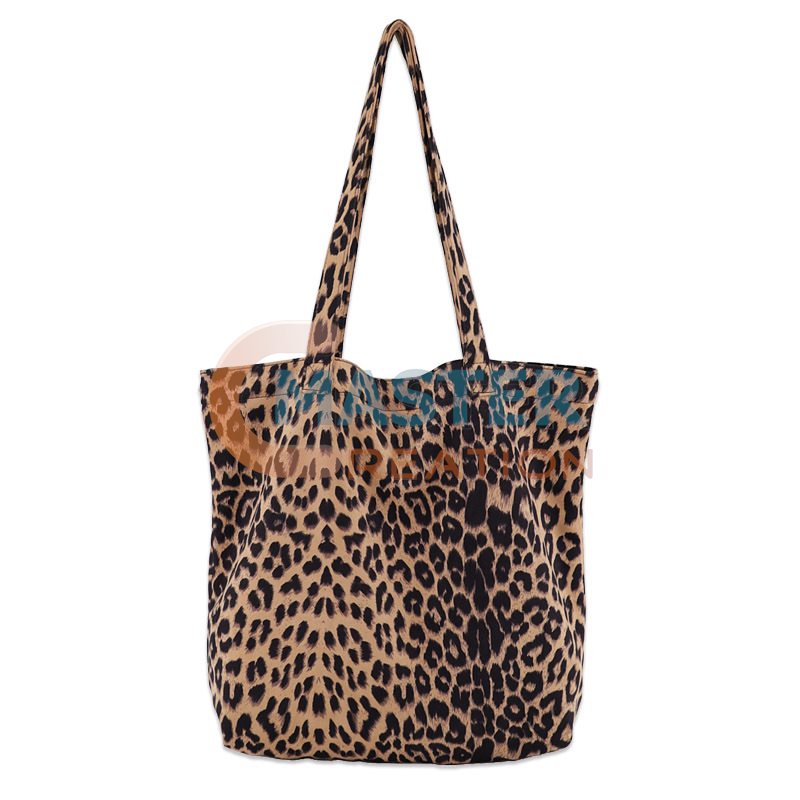 Leopard Cotton Tote