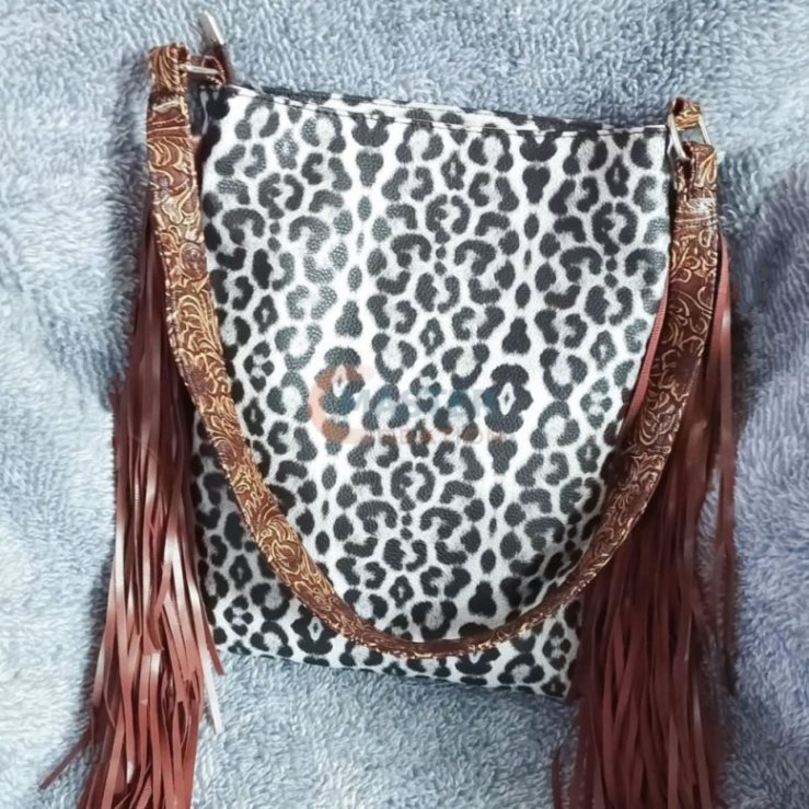 Spotted Tassels Tote