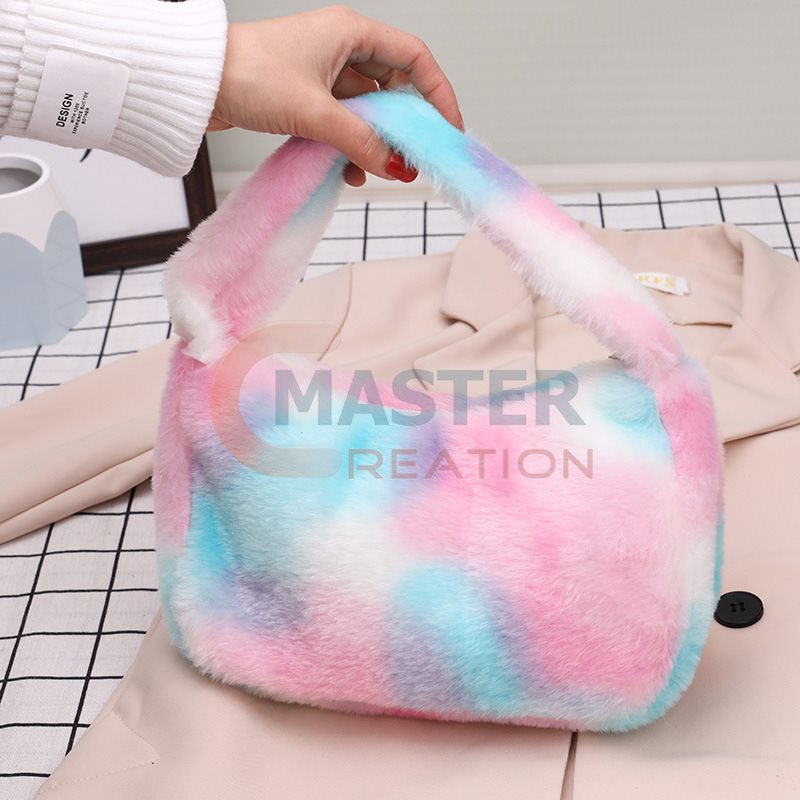 Holographic Plush Bag