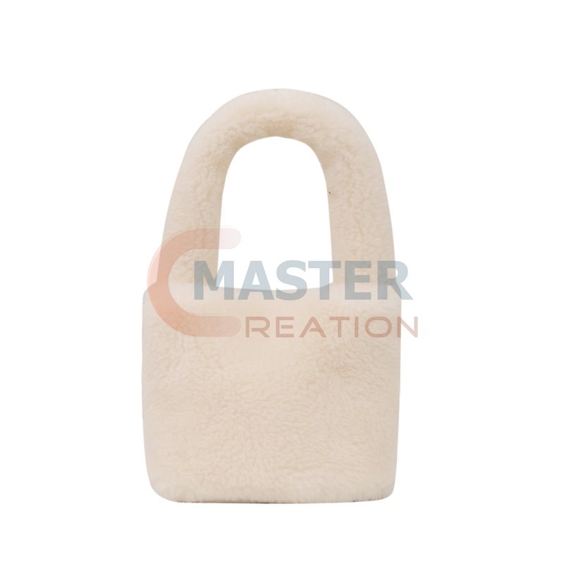 Bucket Plush Handbag