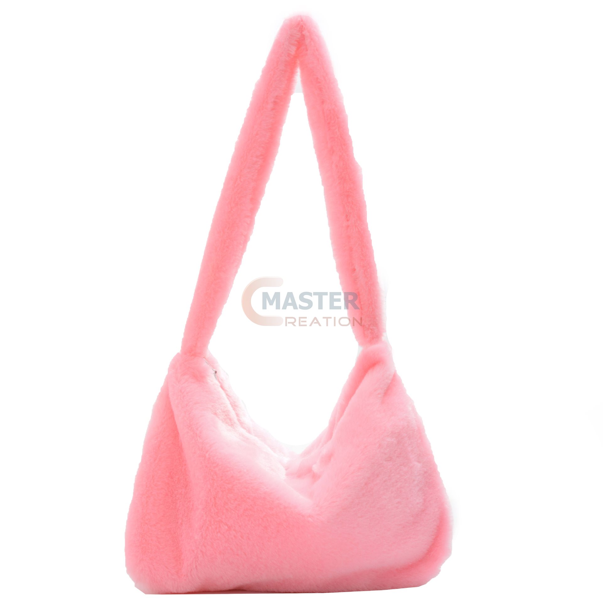 Pink Plush Handbag