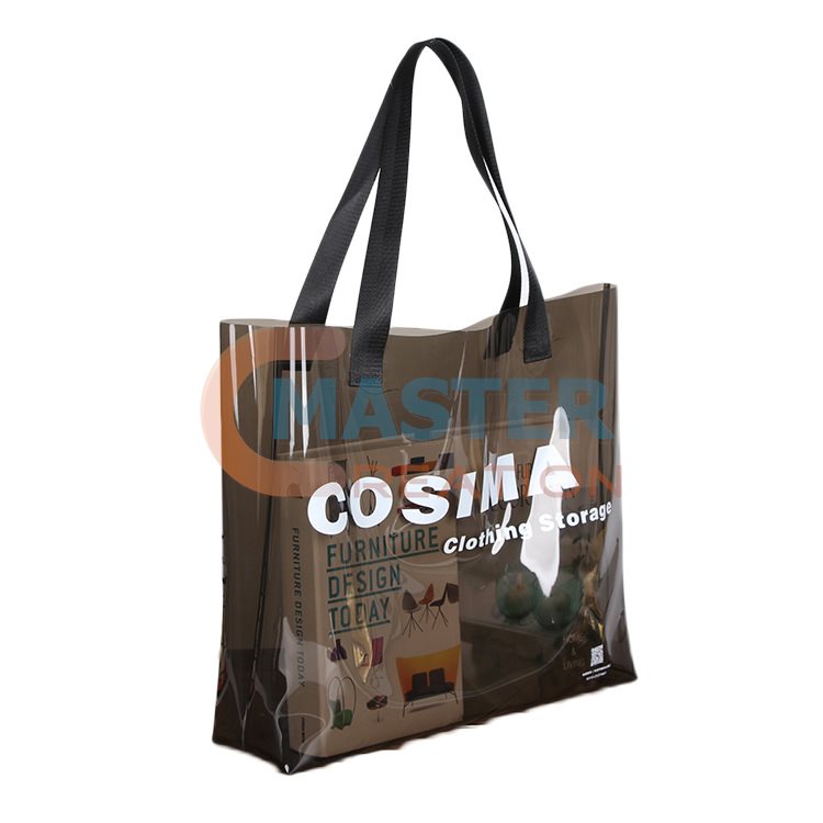 Brown PVC Tote