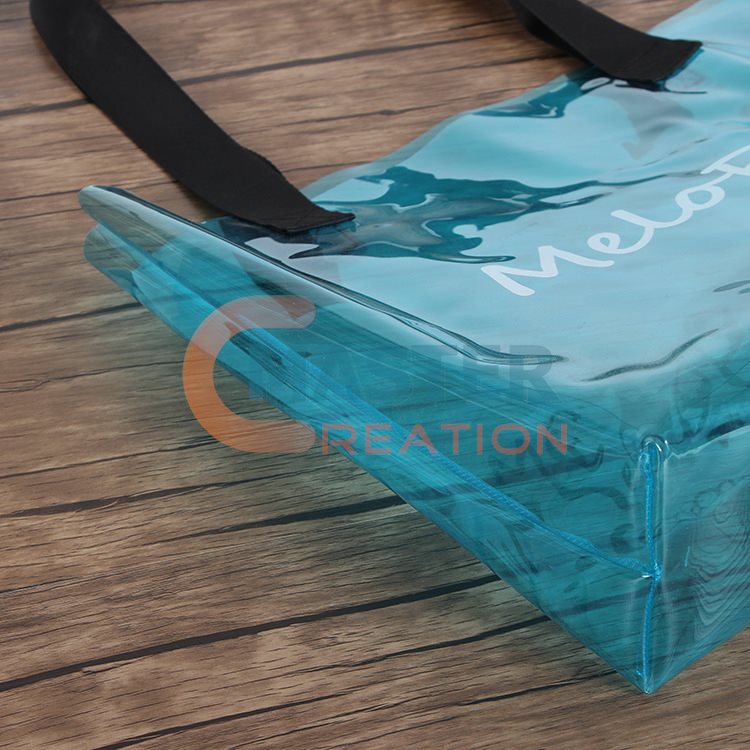 Light Blue Plastic Bag