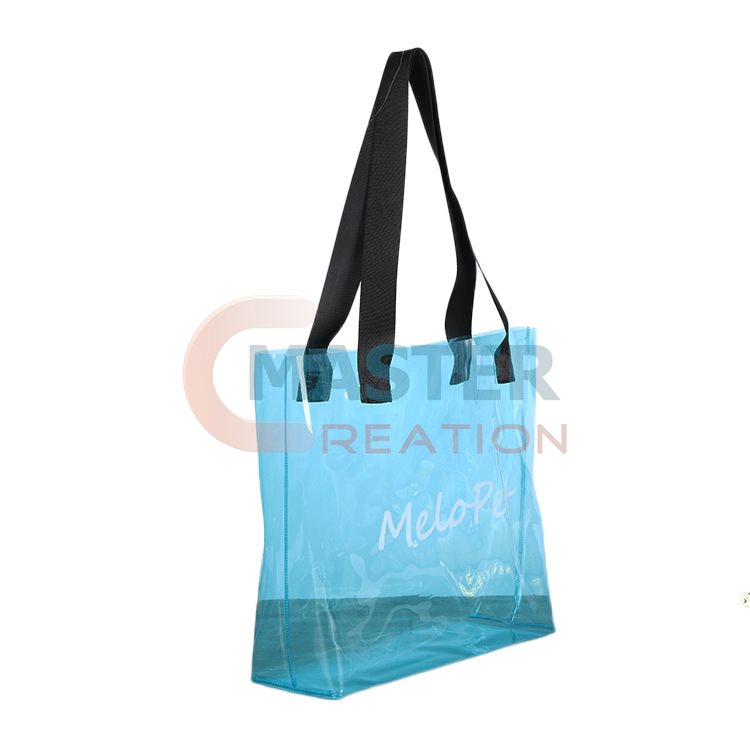 Clear Blue Tote