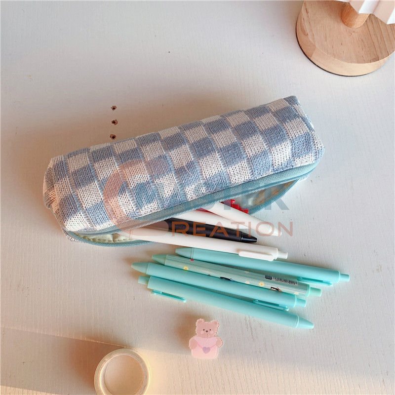 Blue Wool Bag