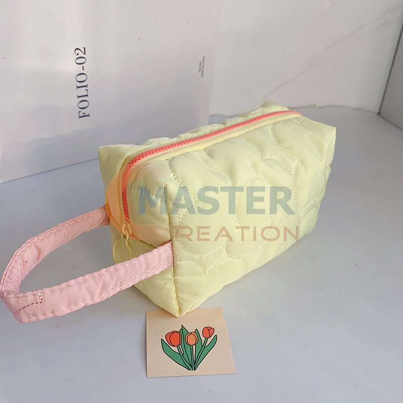Quilted Cosmetic Bag