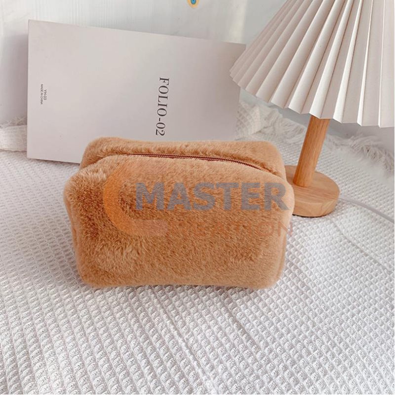 Orange Plush Bag