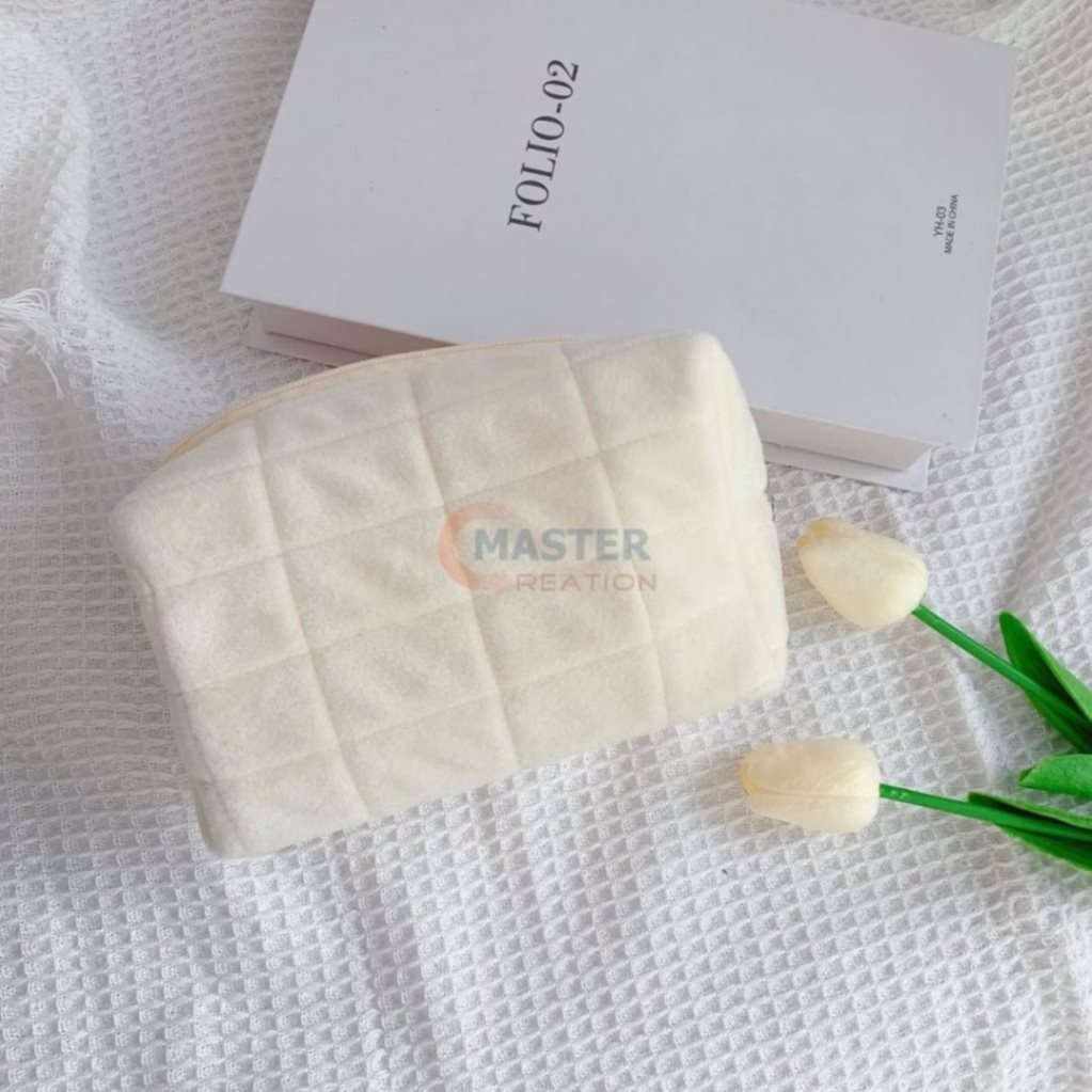 Beige Plush Bag
