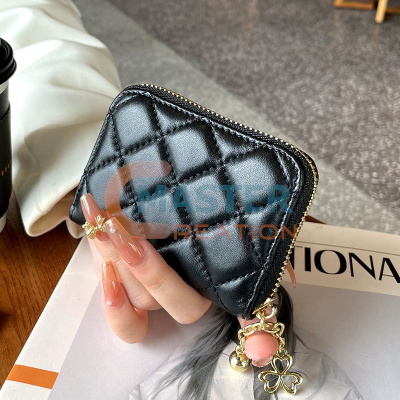 Black Leather Purse