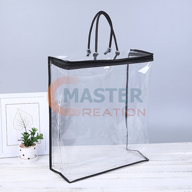 Transparent PVC Shopping Bag