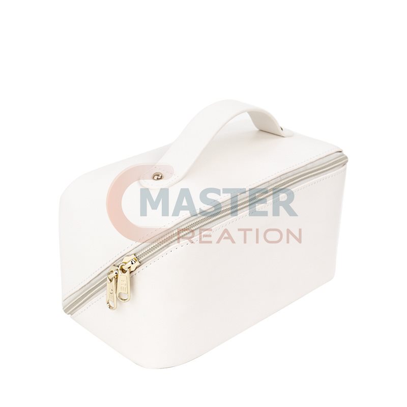 White Makeup Bag