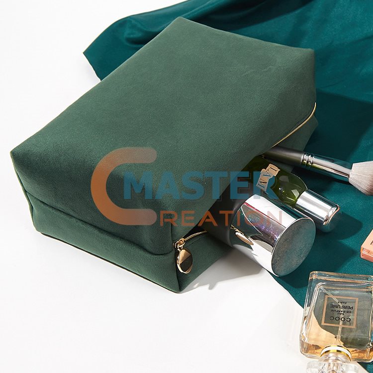 Suede Cosmetic Bag