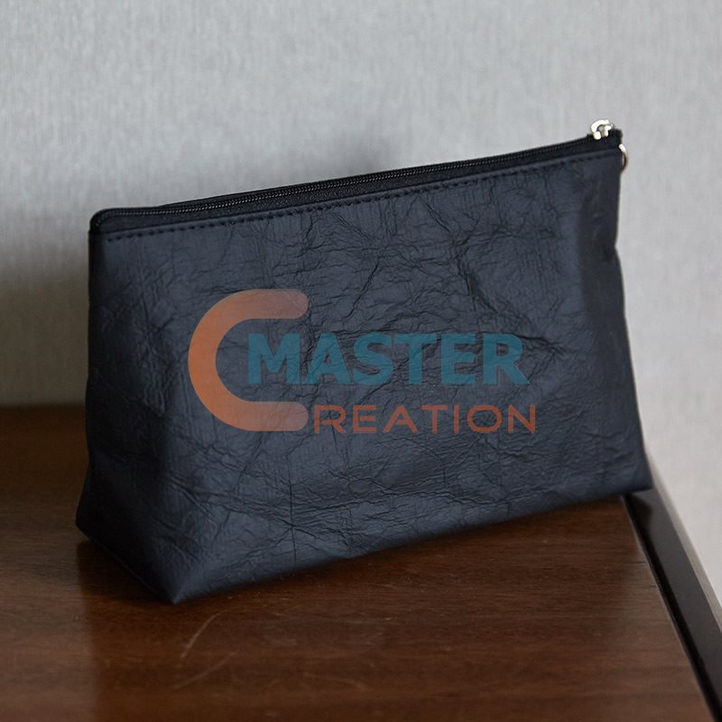 Black Paper Cosmetic Bag