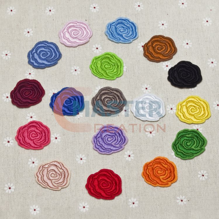 Flower Embroidery Badge