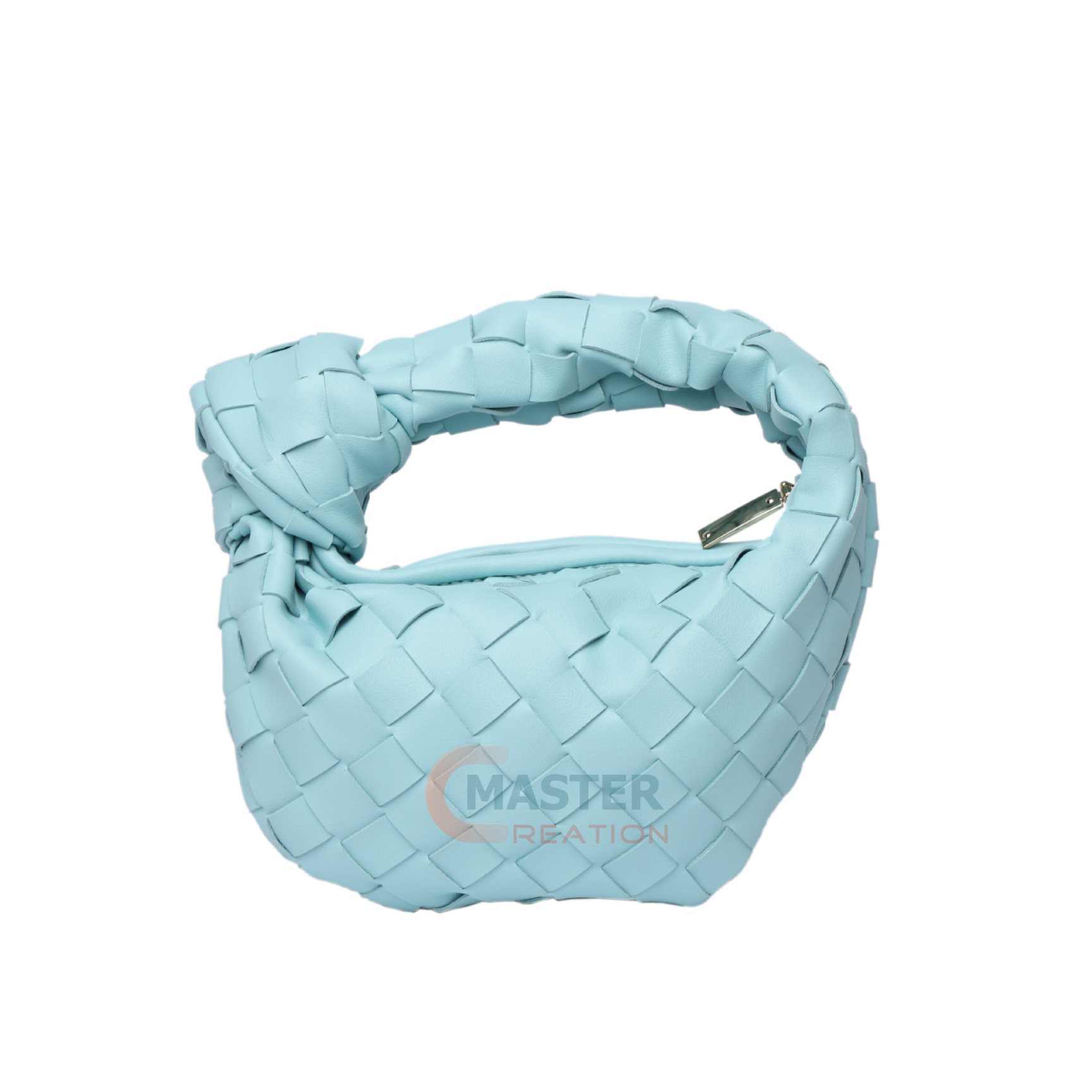 Knitted Leather Handbag