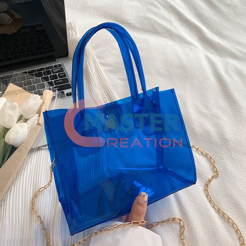 Blue PVC Bag