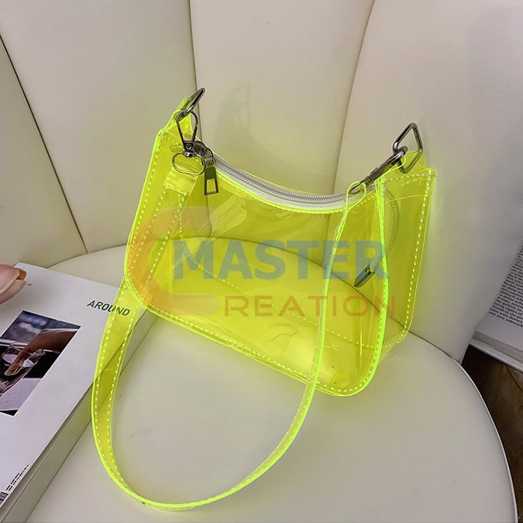 Green Clear Underarm Bag