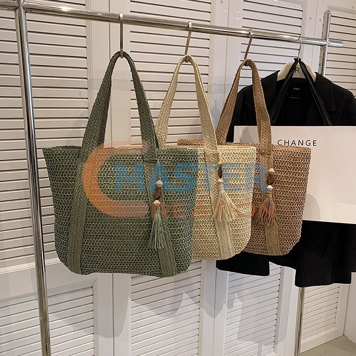 Woven Shoulder Bag