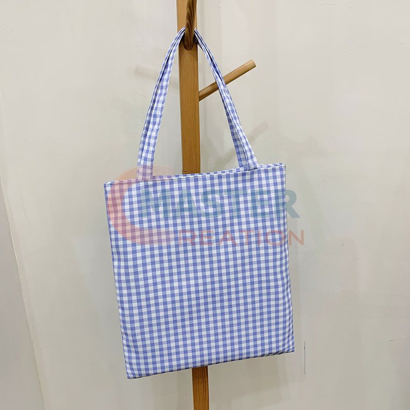 Blue Plaids Handbag