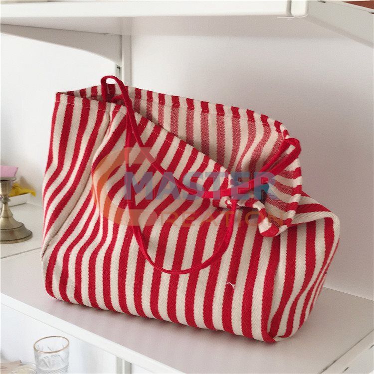 Striped Shoulder Bag