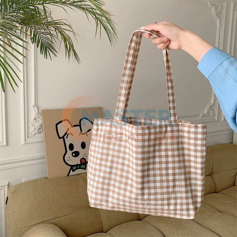 Plaids Cotton Bag