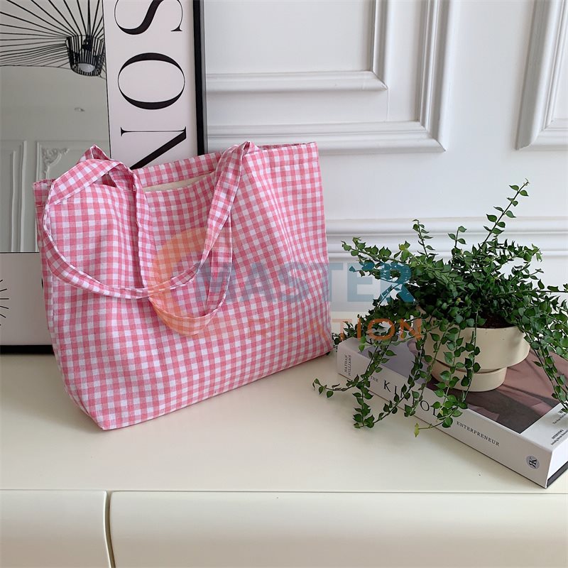 Pink Plaids Bag