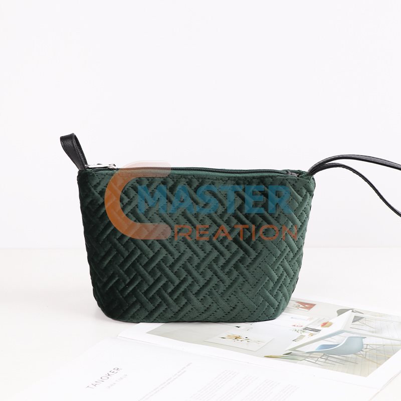 Green Velvet Purse