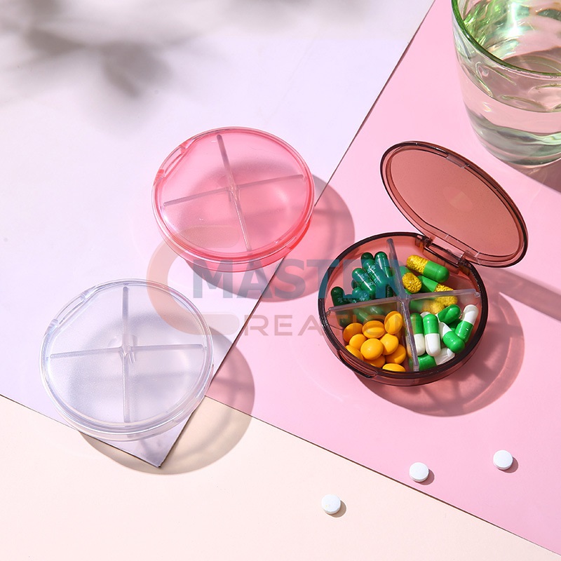 Clear Round Box