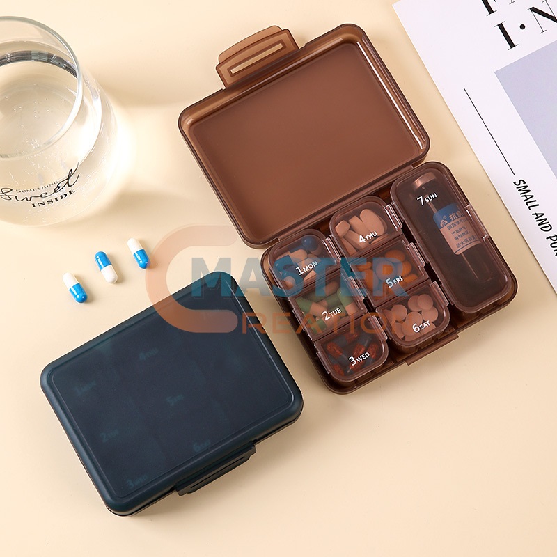 Suitcase Pill Box