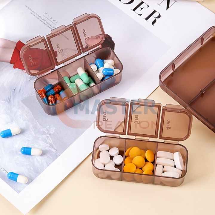 7 Grids Pill Box