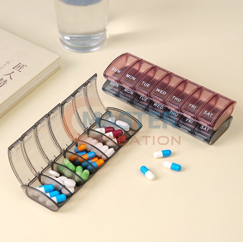Divided Pill Box