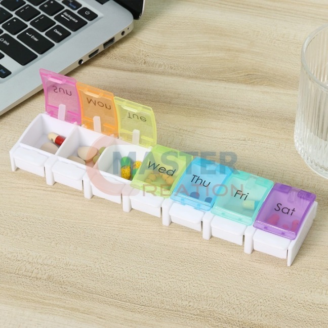 Grid Pill Box
