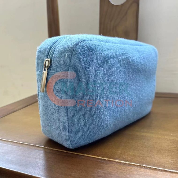 Terrycloth Makeup Bag