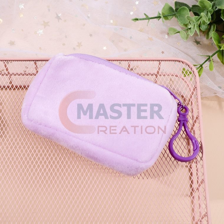 Purple Fur Bag