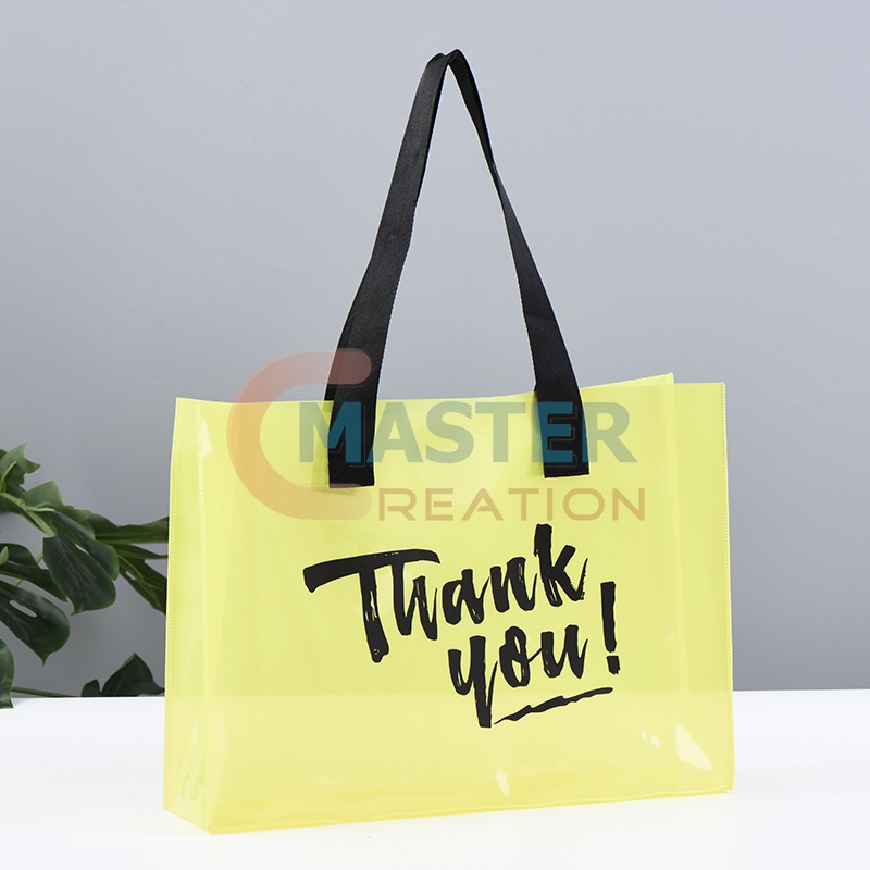 Yellow Shopping Handbag