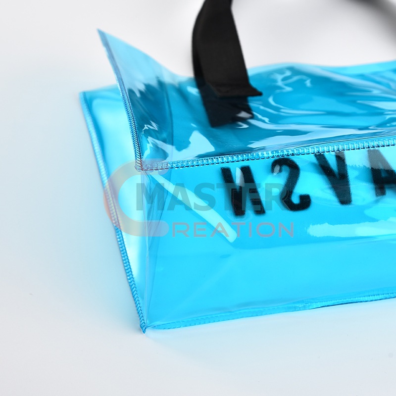 Skyblue PVC Tote
