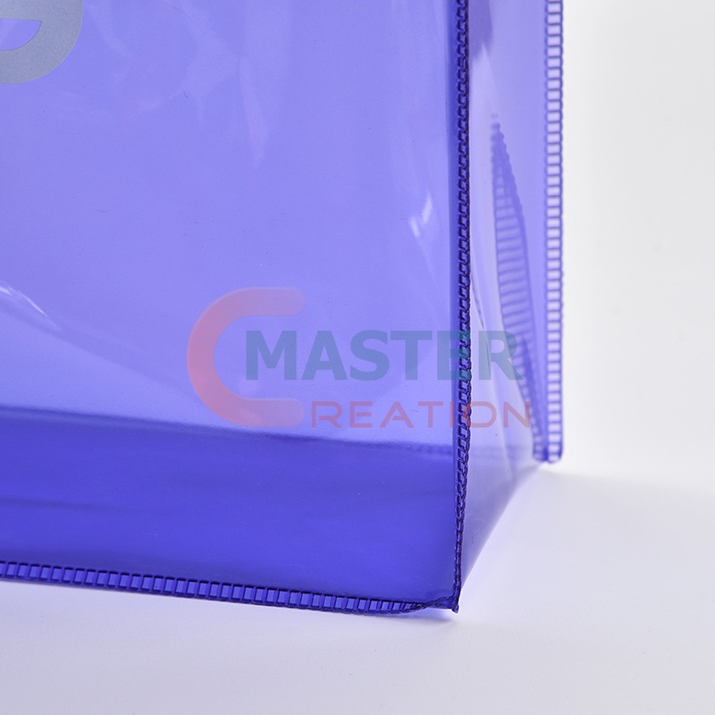 Purple PVC Tote