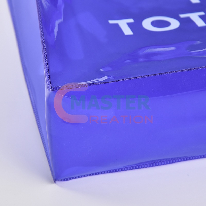 Purple PVC Shopper