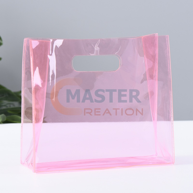 Clear Pink Tote