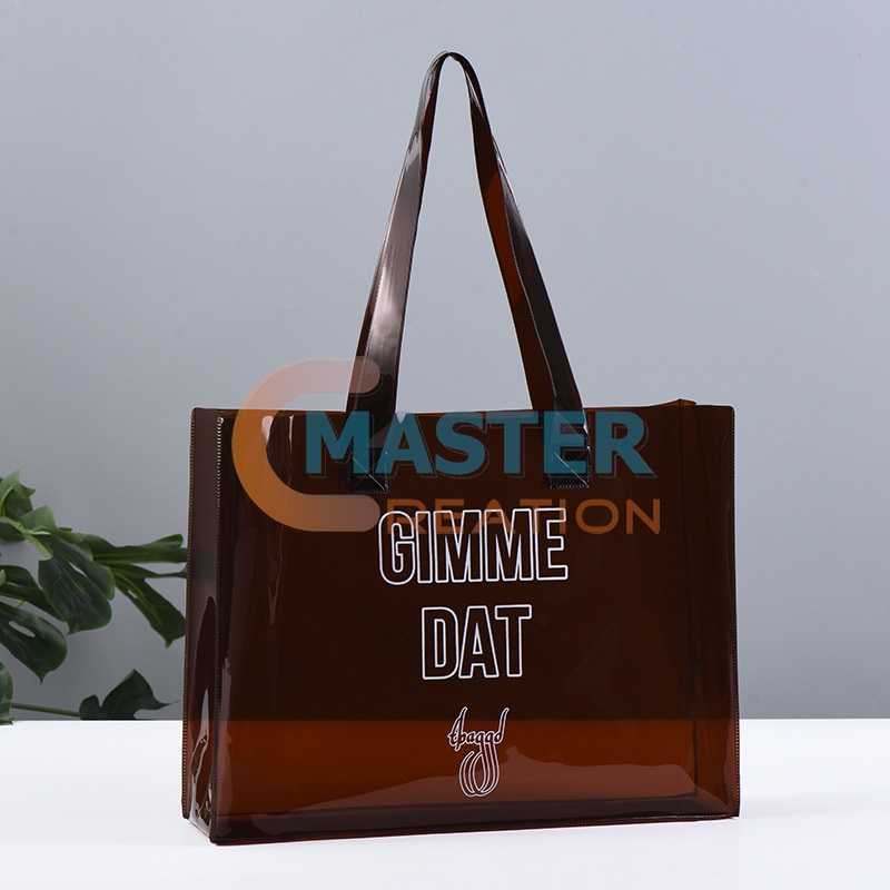 Brown Shopping Tote