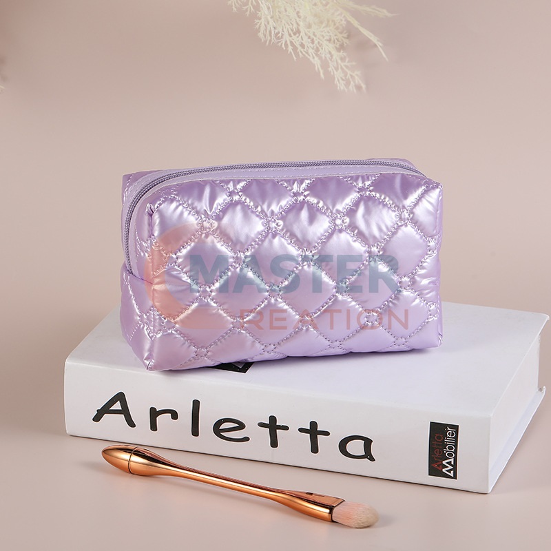 Purple Quilted Bag