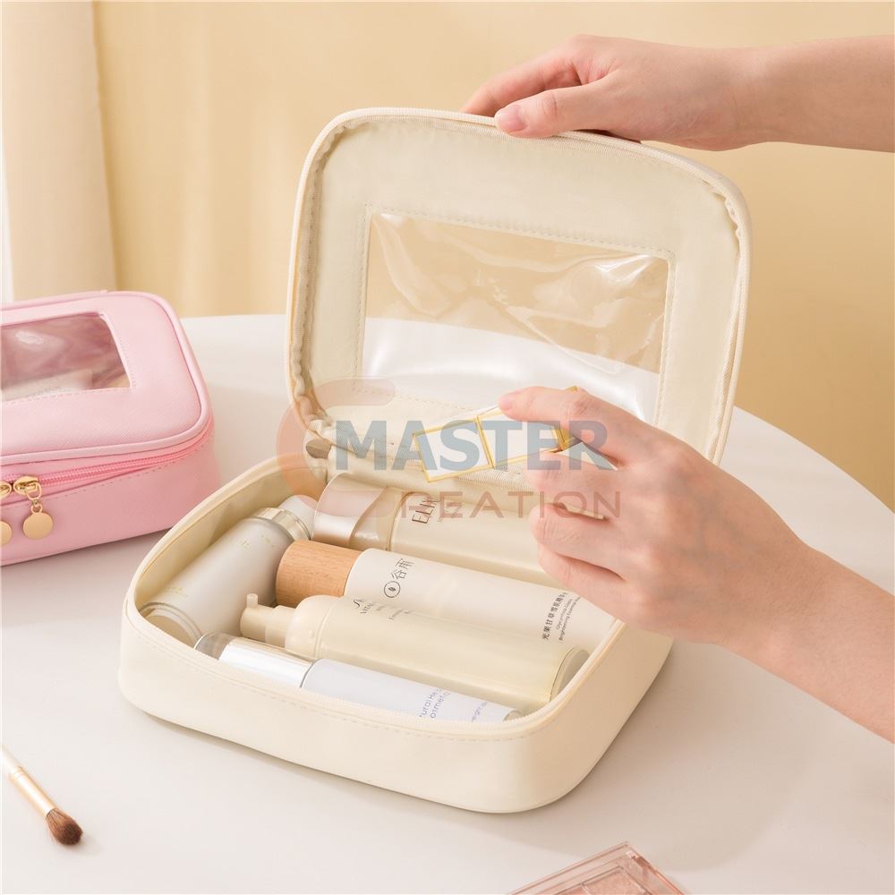 Beige Window Bag