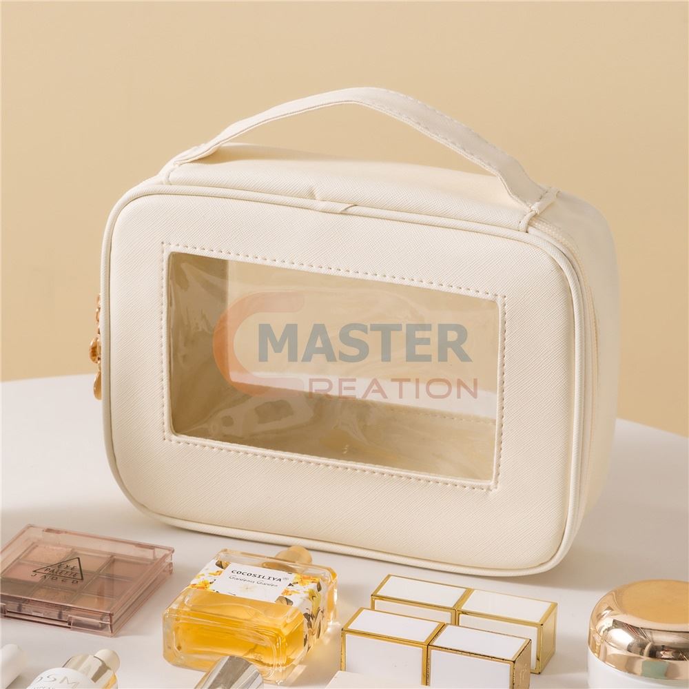 Cosmetic Bag with Window