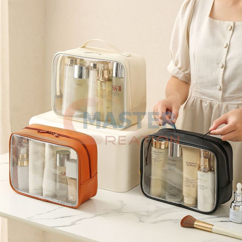 Leather Window Handbag