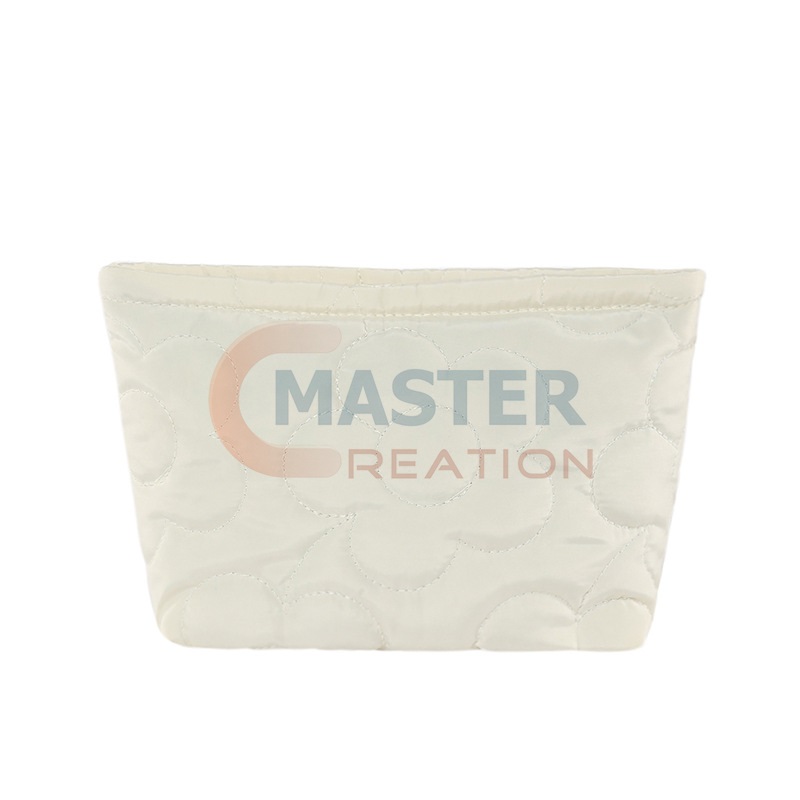 White Satin Handbag